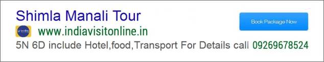 Shimla Kullu Manali Tour Package from Delhi
